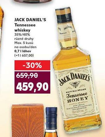 Kaufland Jack daniel's tennessee whiskey nabídka