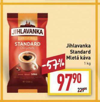 Billa Káva jihlavanka nabídka