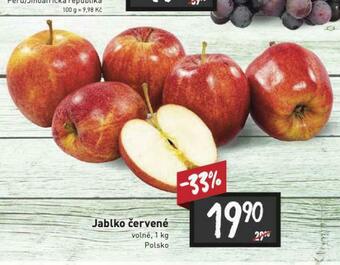 Billa Jablko červené nabídka