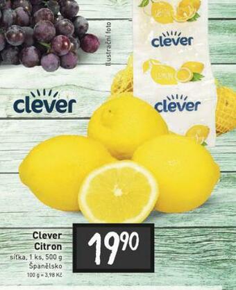 Billa Clever citron nabídka