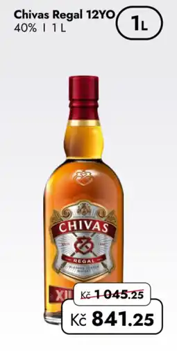TRAVEL FREE Chivas Regal 12YO nabídka