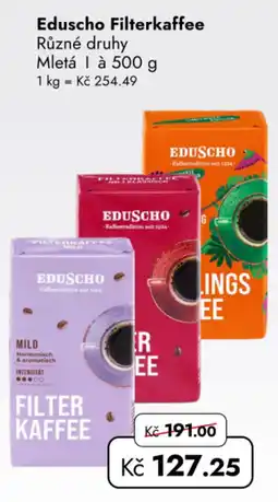 TRAVEL FREE Eduscho filterkaffee nabídka