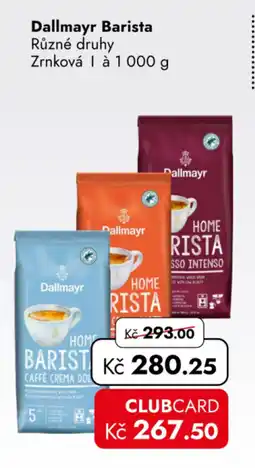 TRAVEL FREE Dallmayr Barista nabídka