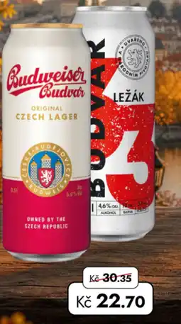 TRAVEL FREE Budweiser Budvar original czech lager nabídka