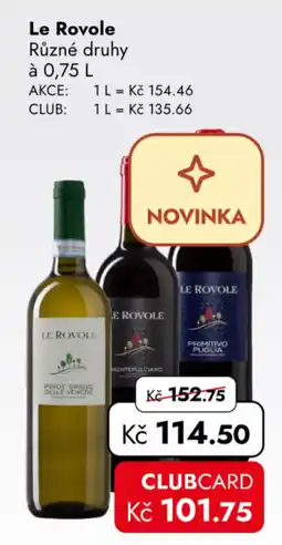 TRAVEL FREE Le Rovole různé druhy nabídka