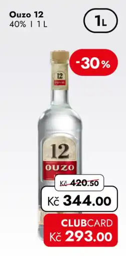 TRAVEL FREE Ouzo 12 nabídka