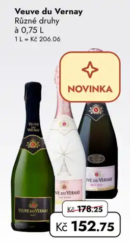 TRAVEL FREE Veuve du Vernay různé druhy nabídka
