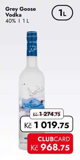 TRAVEL FREE Grey Goose Vodka nabídka