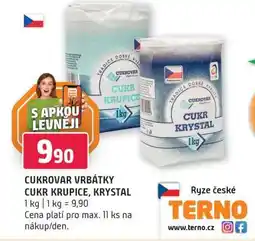 Terno CUKROVAR VRBÁTKY CUKR KRUPICE, KRYSTAL nabídka