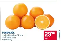 Makro Pomeranče nabídka