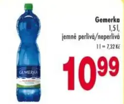 Qanto Gemerka jemně perlivá/neperlivá nabídka