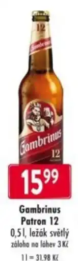 Qanto Gambrinus Patron 12 nabídka