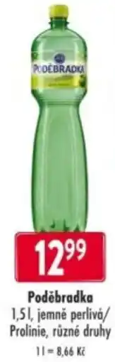 Qanto Poděbradka jemně perlivá nabídka