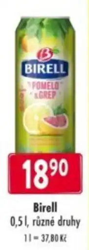 Qanto Birell pomelo a grep nabídka