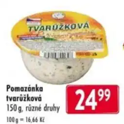 Qanto Tvarůžková pomazánka nabídka