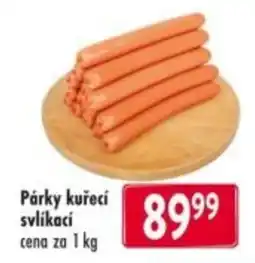 Qanto Párky kuřecí svlíkací nabídka