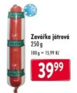 Qanto Zavářka játrová nabídka