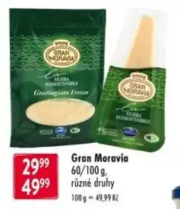 Qanto Gran Moravia různé druhy nabídka
