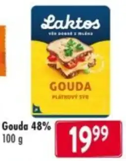Qanto Laktos gouda plátkový sýr nabídka