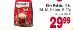 Qanto Mokate káva nabídka