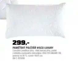 OBI Visco Luxury paměťový polštář nabídka