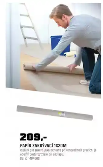 Obi papír zakrývací