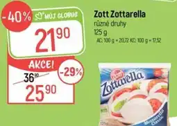 Globus Zott Zottarella nabídka