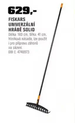 OBI Fiskars univerzální hrábě solid nabídka