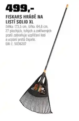 OBI Fiskars hrábě na listí solid xl nabídka