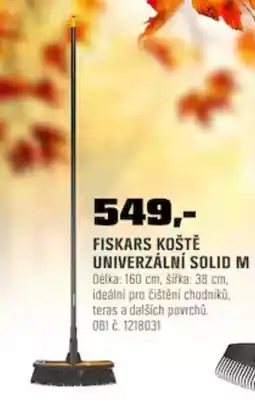 OBI Fiskars koště univerzální solid m nabídka