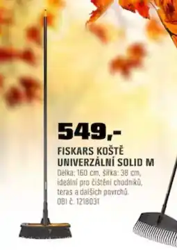 OBI Fiskars koště univerzální solid m nabídka