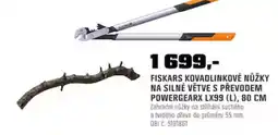 OBI Fiskars kovadlinkové nůžky na silné větve s převodem powergearx Lx99 ( L), 80 cm nabídka