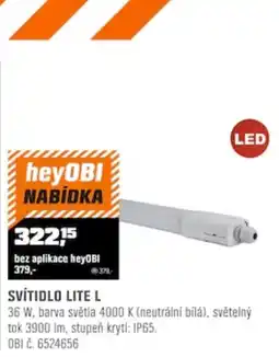 OBI heyOBI svítidlo lite l nabídka