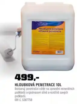OBI Hloubková penetrace nabídka