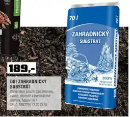 OBI Obi zahradnický substrát nabídka