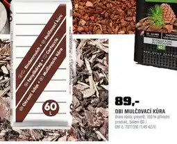 OBI Obi mulčovací kůra nabídka