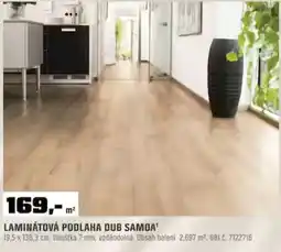 OBI Laminátová podlaha dub samoa nabídka