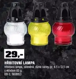 OBI Hřbitovní lampa nabídka