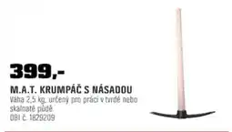 OBI M.a.t. krumpáč s násadou nabídka