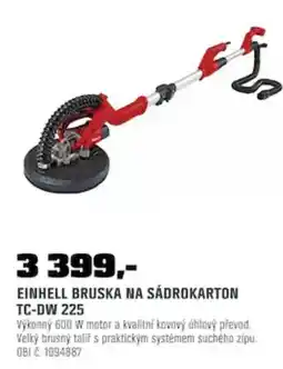 OBI Einhell bruska na sádrokarton tc-dw 225 nabídka