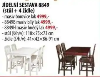 Jídelní sestava 8849