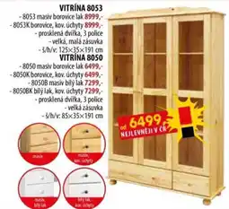 IDEA nábytek Vitrína 8050 nabídka