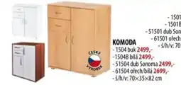 IDEA nábytek Komoda 1504 buk nabídka