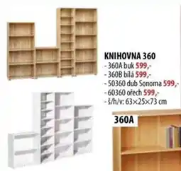 IDEA nábytek Knihovna 360 nabídka