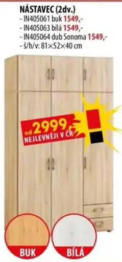 IDEA nábytek Nástavec (2dv.) nabídka