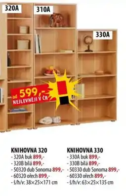 IDEA nábytek Knihovna nabídka