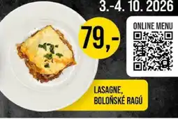 Jip Lasagne, boloňské ragú nabídka