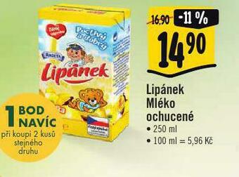 Albert Lipánek mléko ochucené nabídka