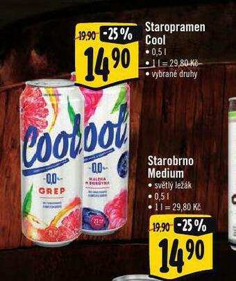 Albert Staropramen cool nabídka