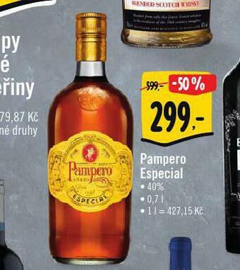 Albert Pampero especial nabídka